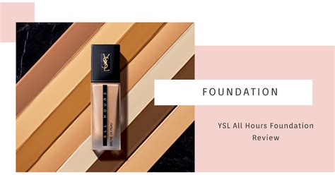 ysl b05|Yves Saint Laurent All Hours Foundation B05 Milk Review.